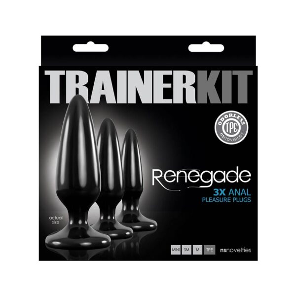 Renegade Pleasure Plug Anal Trainer Anal Buttplug Kit The Bronx Amsterdam