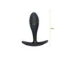 All Day Long - Silicone Butt Plug - L - Black - Afbeelding 5
