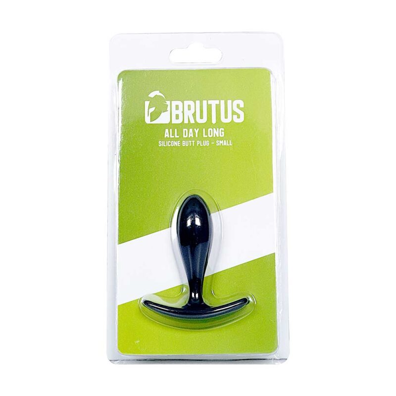 All Day Long Silicone Butt Plug S Black BRUTUS 5