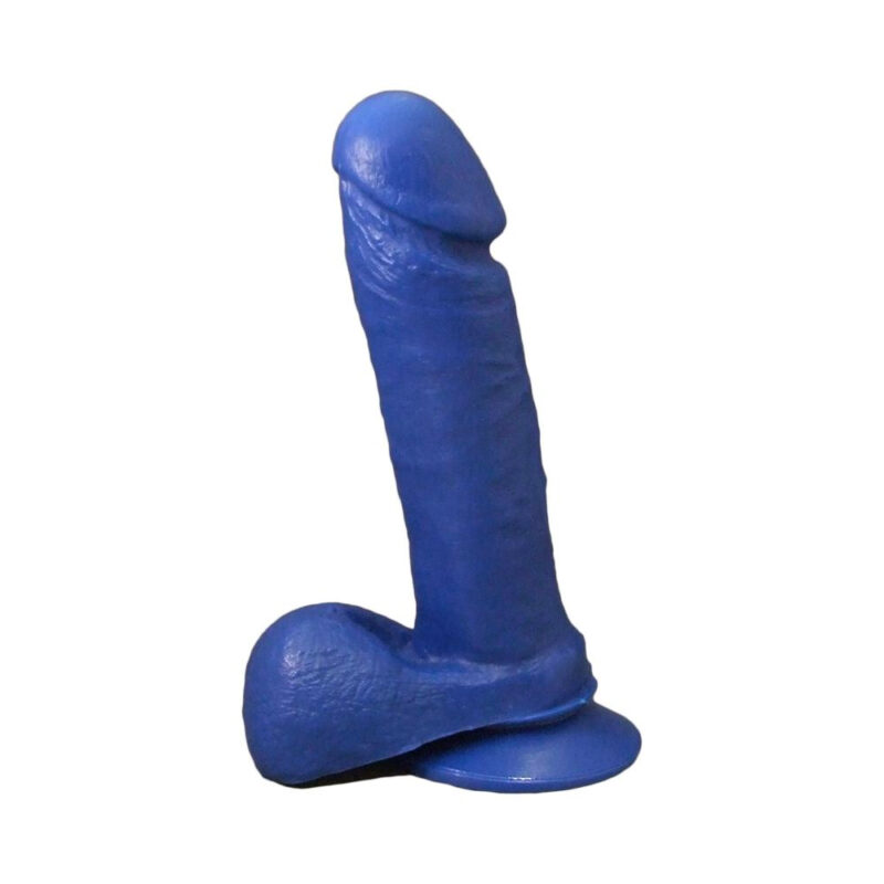 BP Dong With Balls - Blue - 15 cm. (6 inch)