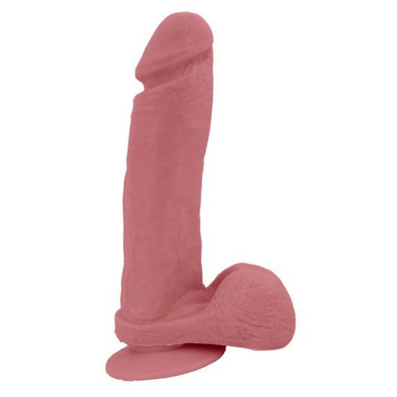 BP Dong With Balls - Flesh - 20 cm. (8 inch)