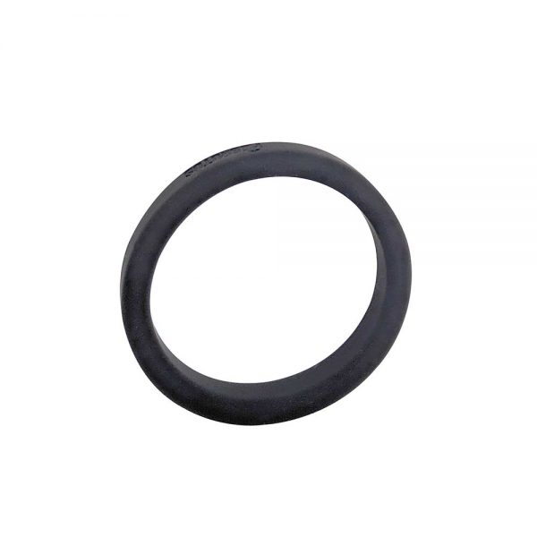 Flat Slick - Silicone Cock Ring Ø 40 mm. - Black BRUTUS