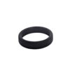 Flat Slick - Silicone Cock Ring Ø 45 mm. - Black - Afbeelding 4