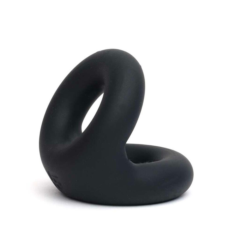 Liquid Silicone Rugby Ring - Black
