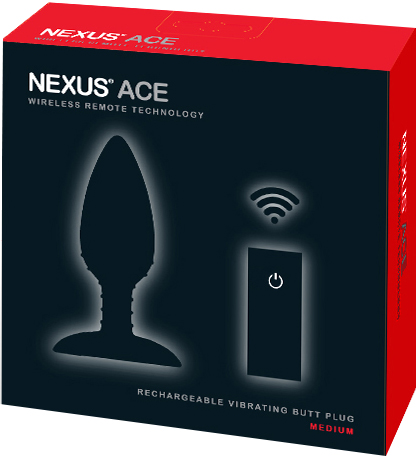 Nexus Ace Vibrating Butt Plug Medium 2 1