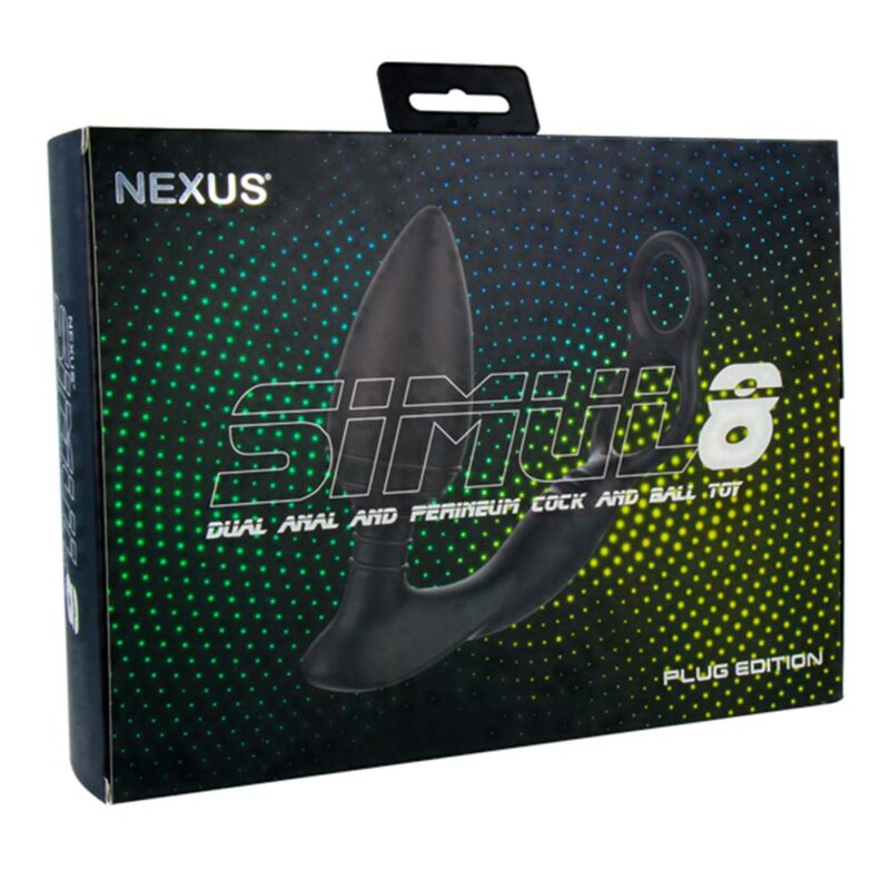 Nexus SIMUL8 Plug Edition Vibrating Dual Motor Anal Cock 2 1