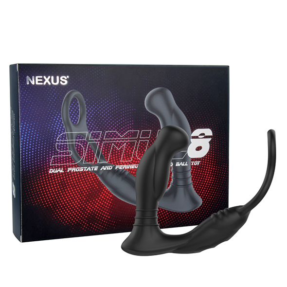 Nexus SIMUL8 Vibrating Dual Motor Anal Cock and Ball Toy 1 1