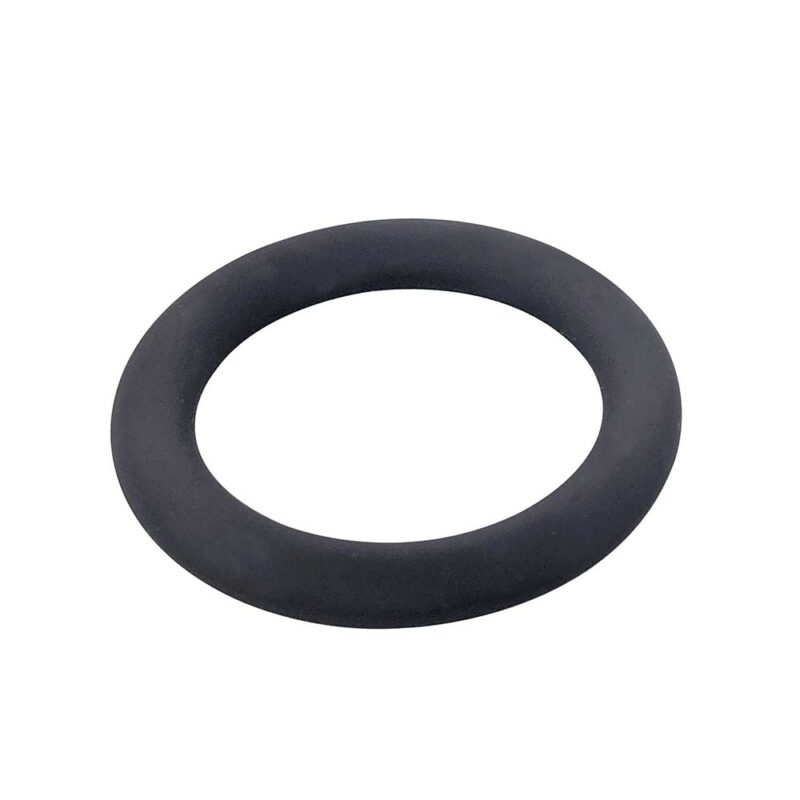 Slim Donut Silicone Cock Ring O 50 mm. Black BRUTUS 1