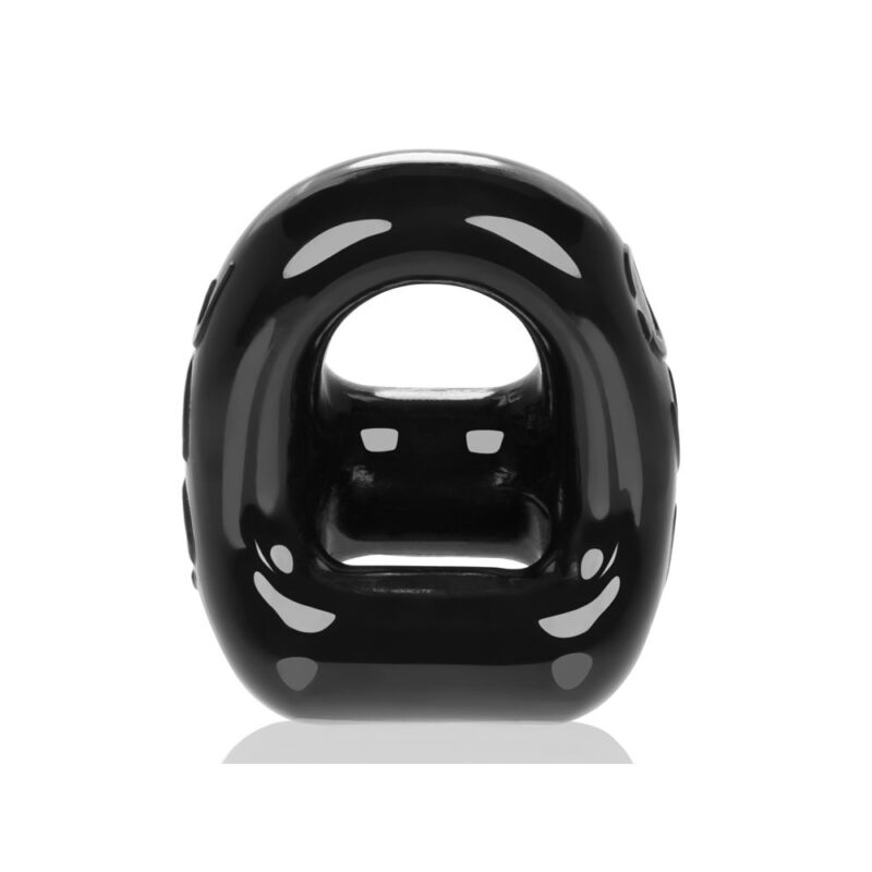 [TPR] 360 - Cock Ring And Ball Sling - Black