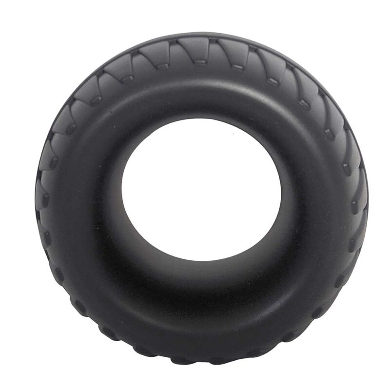 Tractor - Liquid Silicone Cock Ring - XL - Black BRUTUS