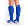 BRUTUS Gas Mask Socks Blue / White - Afbeelding 3