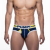 PUMP Recharge SideCut Brief Navy / Yellow
