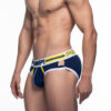PUMP Recharge SideCut Brief Navy / Yellow - Image 2