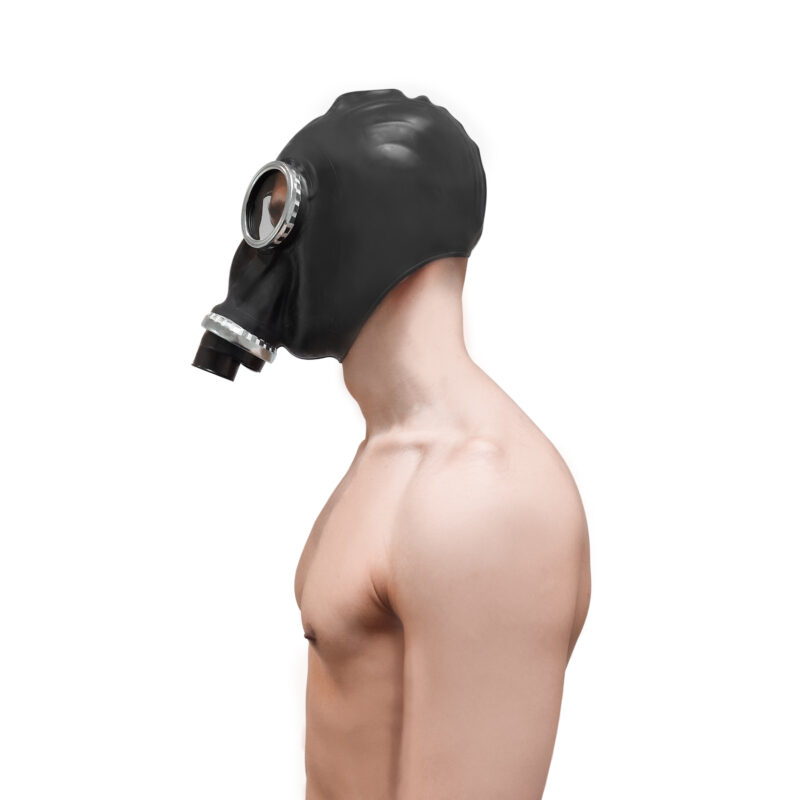 Full Rubber Gas Mask Gasmasker - Afbeelding 2