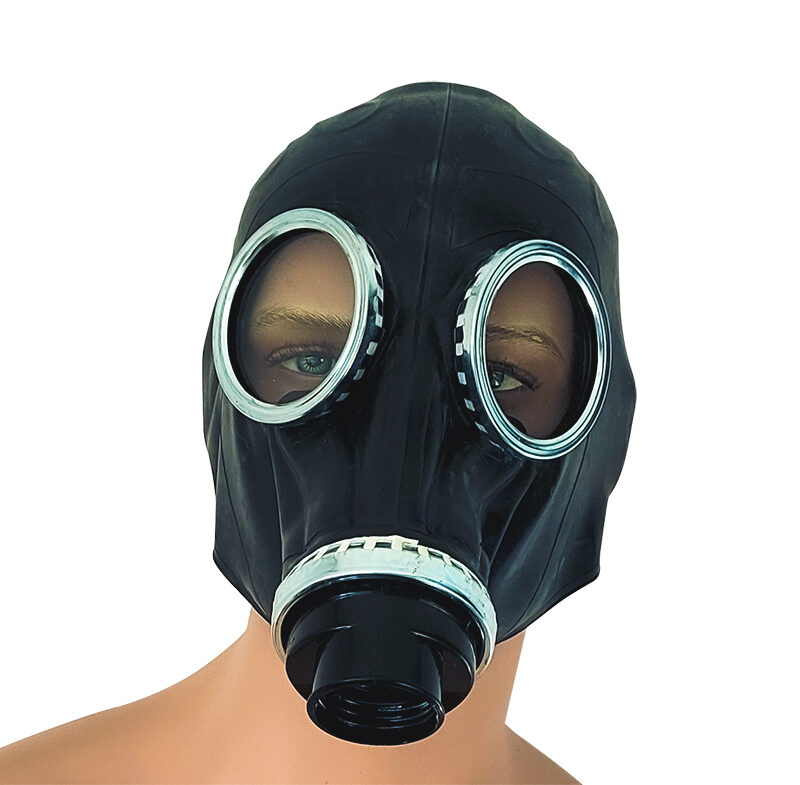 Full Rubber Gas Mask Gasmasker