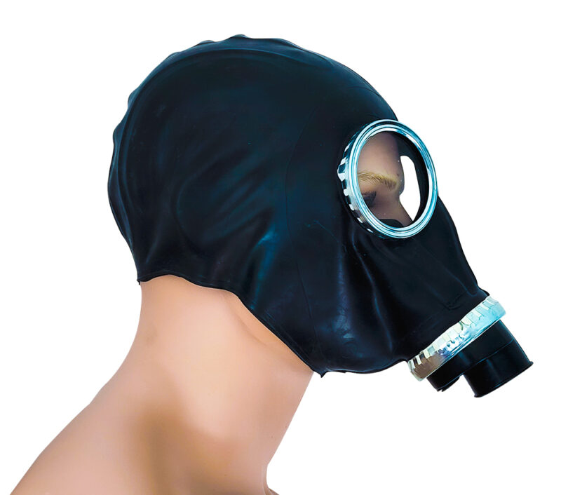 Full Rubber Gas Mask Gasmasker 02