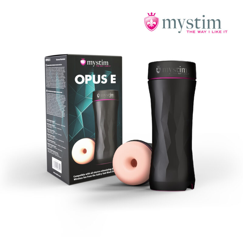 140252 Mystim Opus E Masturbator Donut 01