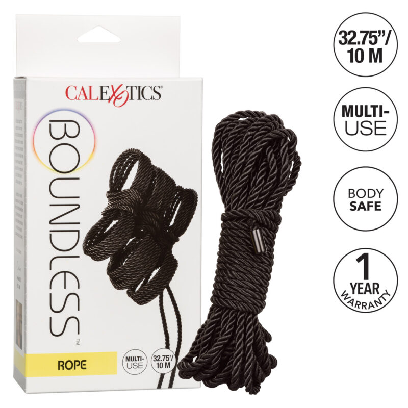 140042 Calexotics Boundless Rope Black 10m 05