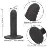 Boundless 4,75 inch / 12 cm Ridged Strap-on Plug - Afbeelding 5