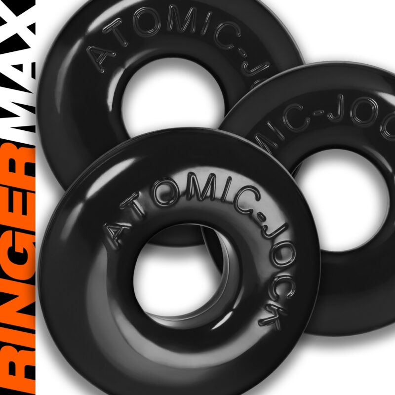 140374 RINGER MAX 3 Pack Cockrings Black 04