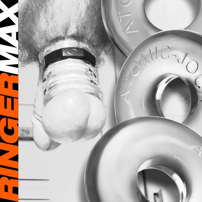 140375 RINGER MAX 3 Pack Cockrings Clear 05