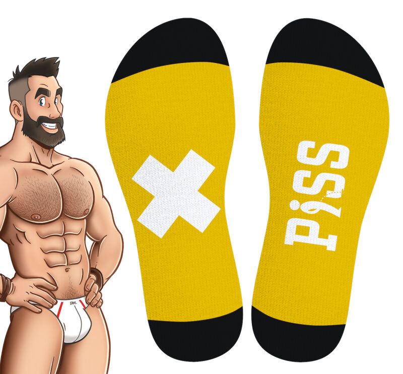 140438 SneakXX Football Socks PISS 03