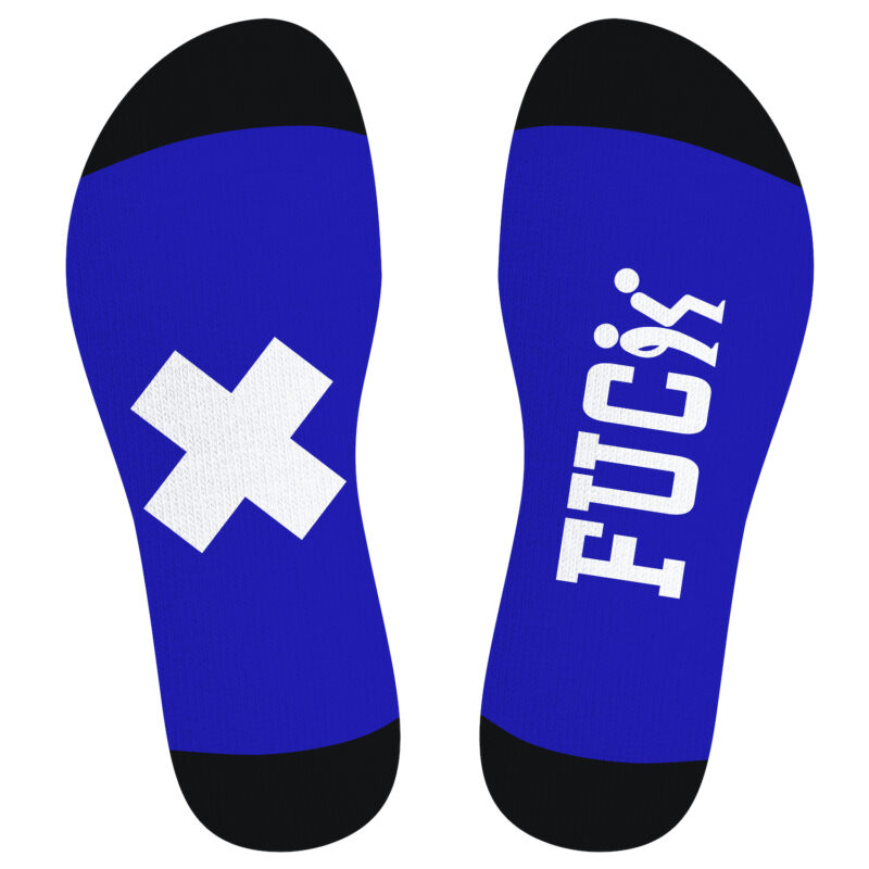 140439 SneakXX Football Socks FUCK 02