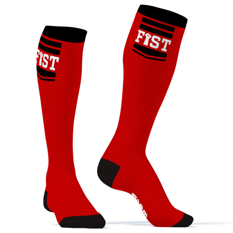 fist football socks