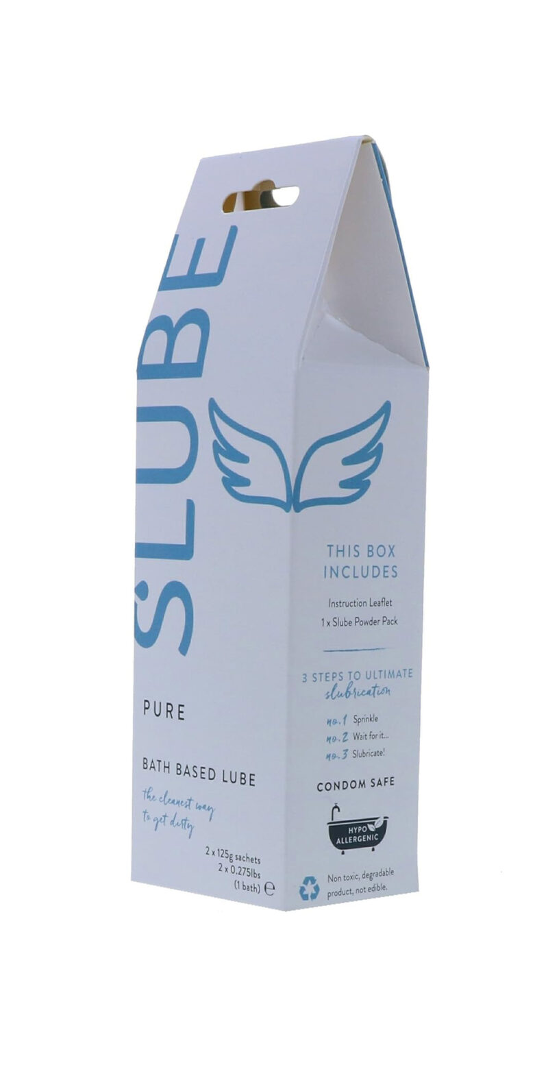 140518 Slube PURE Single Pack Play Lube 250 gram side