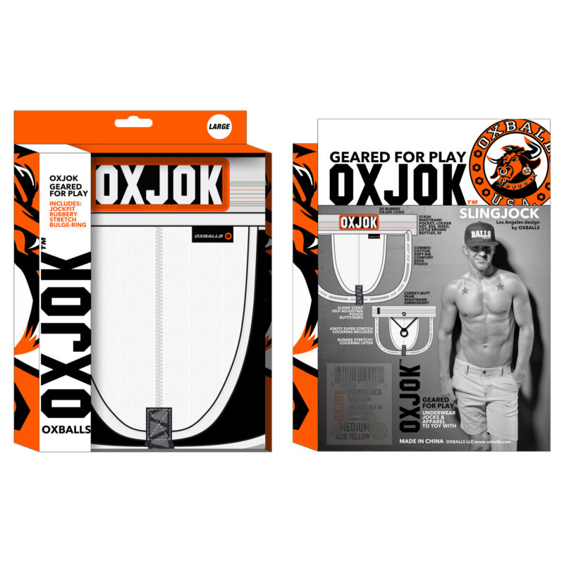 OXJOK SLINGJOCK Upthrust Slider Jock White Snow P