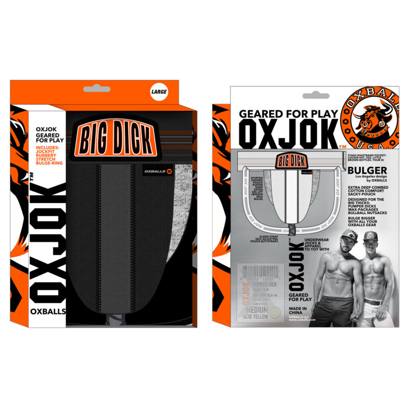 OXJOK BULGER Pumper Slider Jock Black Iron P