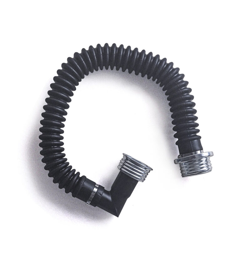 gas mask hose conneector