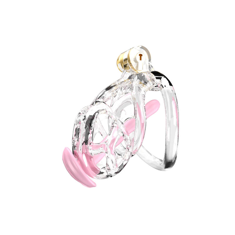 clear chastity cage