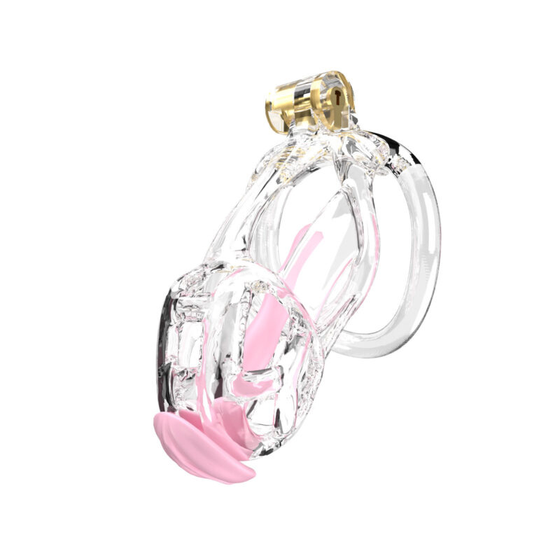 clear chastity cage