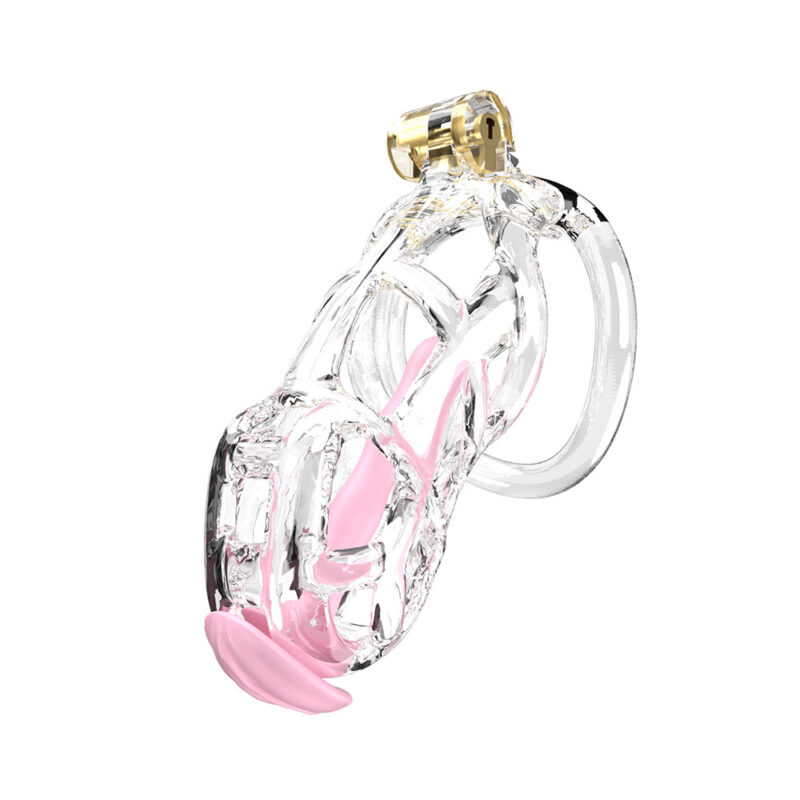 clear chastity cage