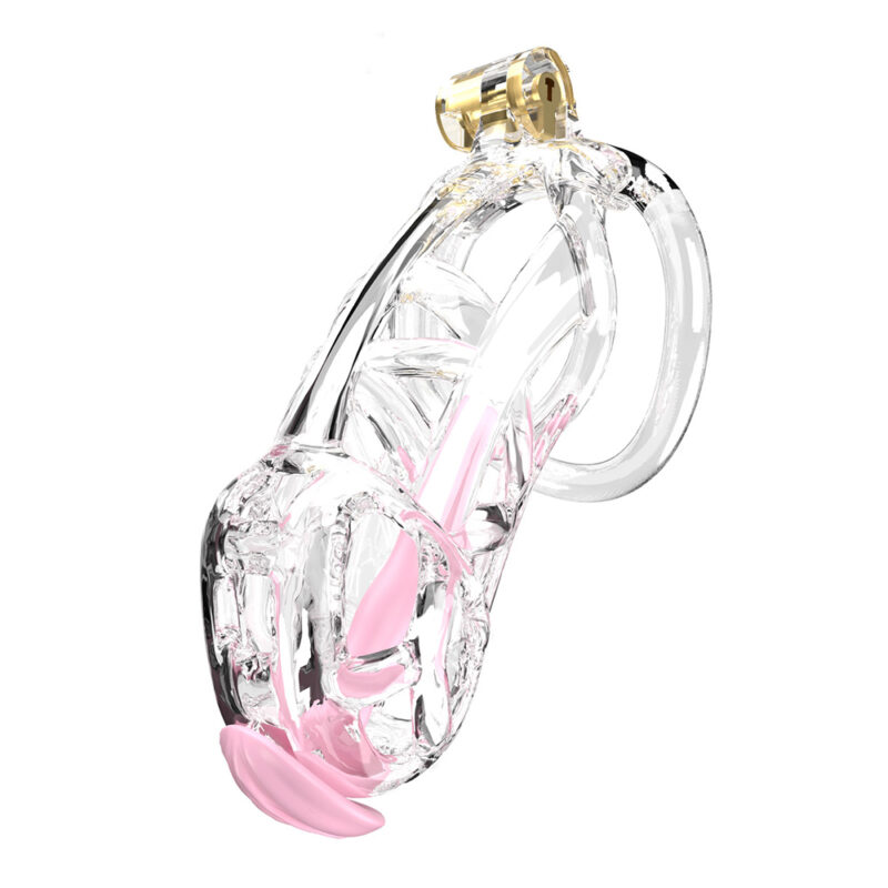 clear chastity cage