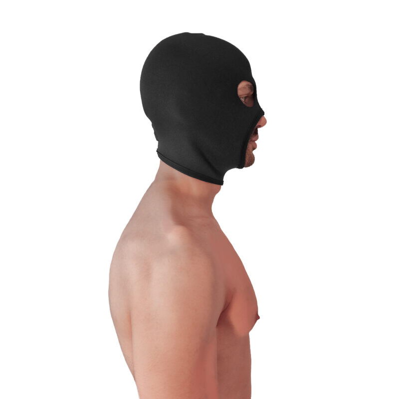 BRUTUS Neoprene Face Fucker Hood Black - Afbeelding 2