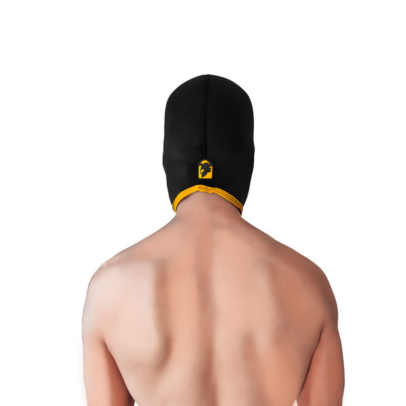 BRUTUS Neoprene Face Fucker Hood Yellow - Afbeelding 3