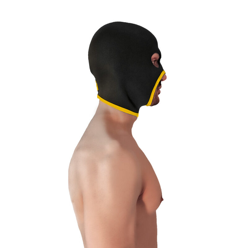 BRUTUS Neoprene Face Fucker Hood Yellow - Afbeelding 2