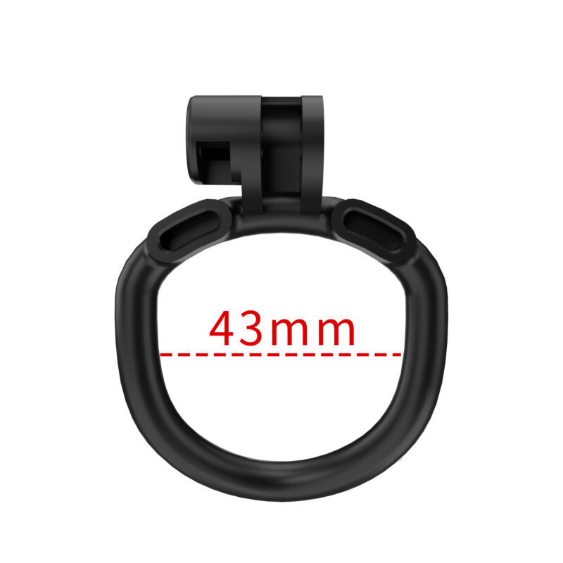 CELLMATE Centurion Chastity Cage Black Size 0 - Afbeelding 5