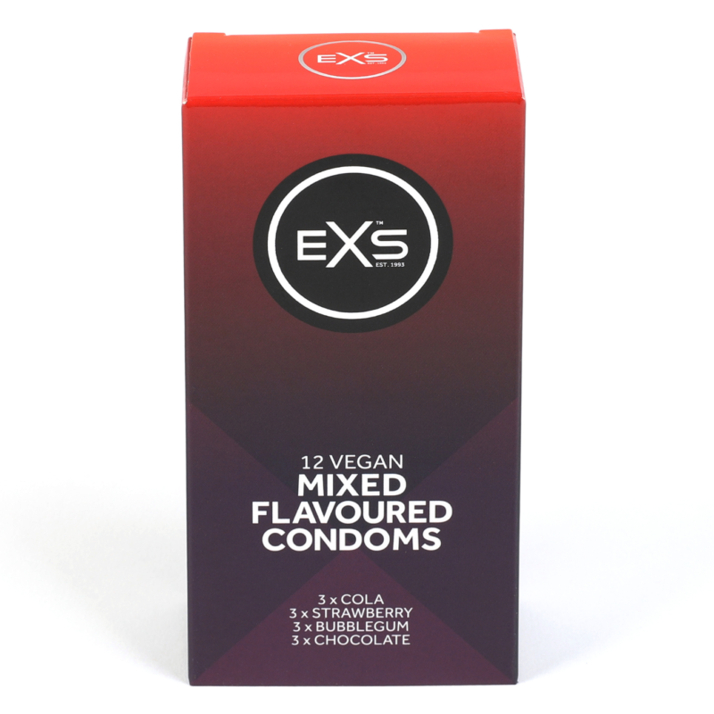 EXS Mix Flavoured Condoms 12 x 54 mm - Afbeelding 3