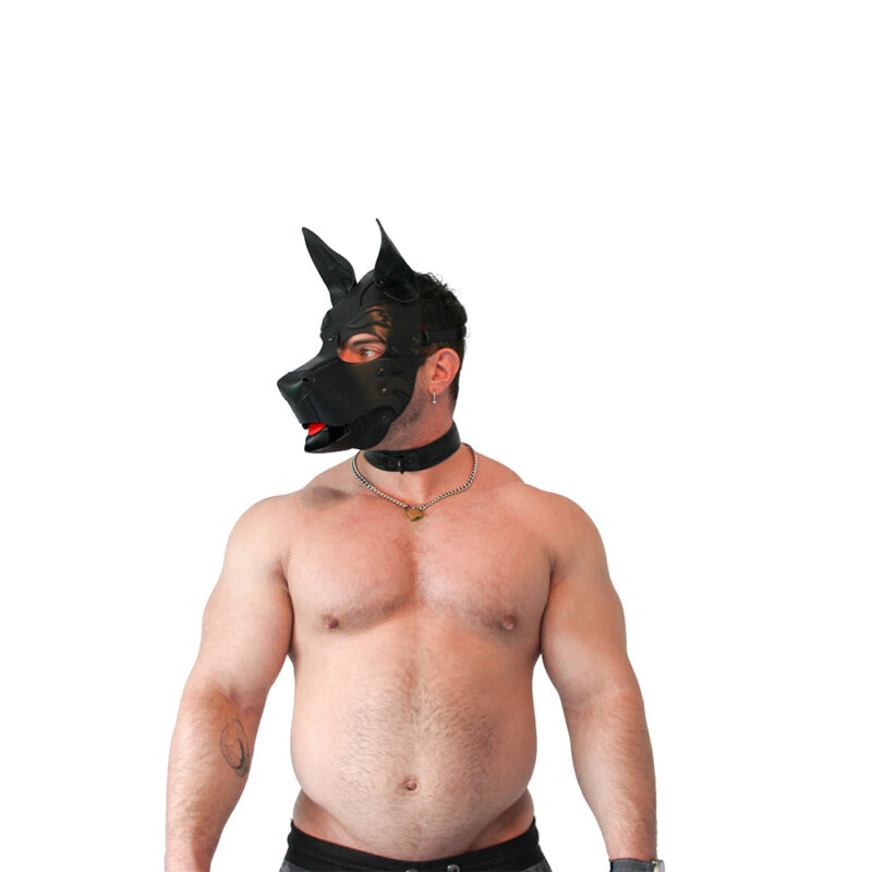 BRUTUS Vegan Puppy Collar Black-Black - Afbeelding 5