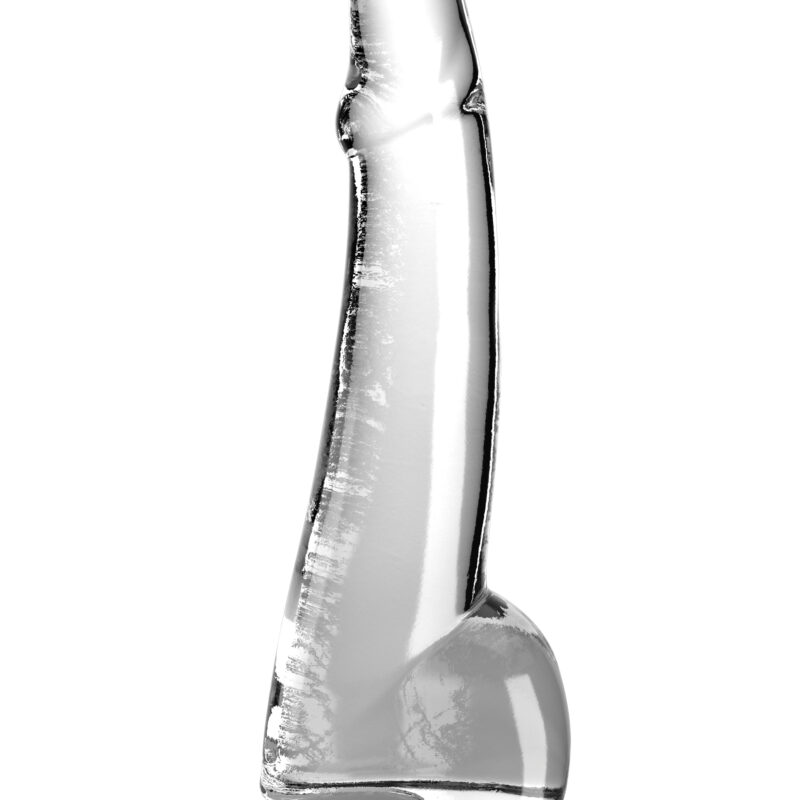King Cock 10 Inch Cock with Balls (25,5 cm) - Clear