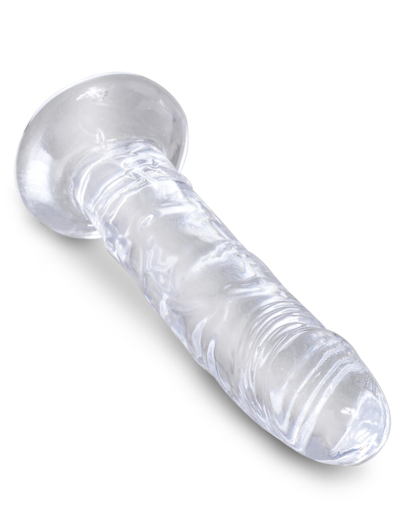 King Cock 6 Inch Cock (15 cm) - Clear - Afbeelding 3