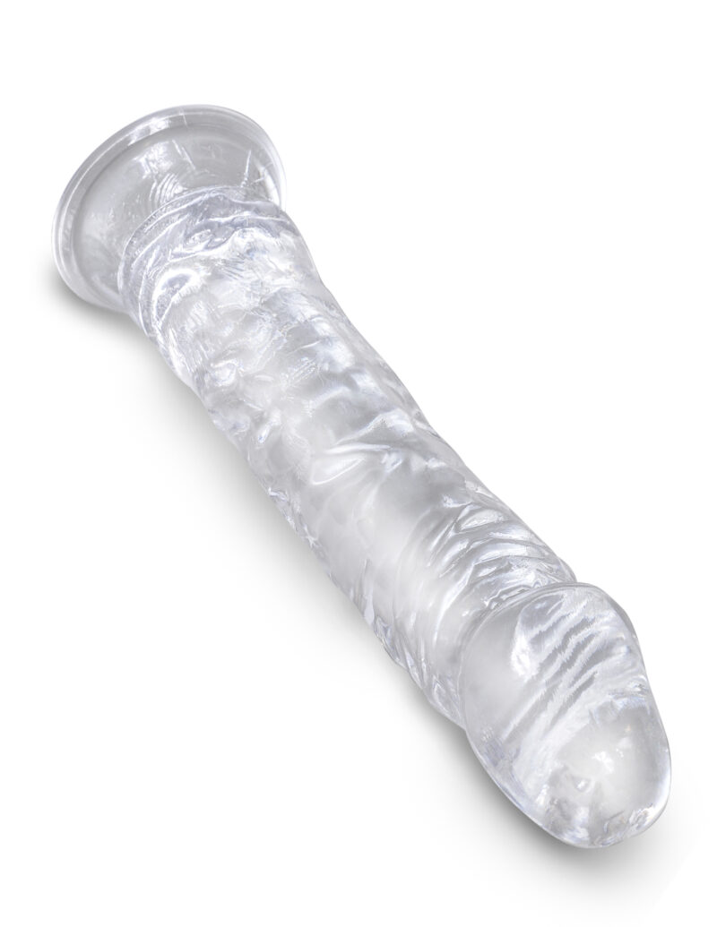 King Cock 8 Inch Cock (20,5 cm) - Clear - Afbeelding 3