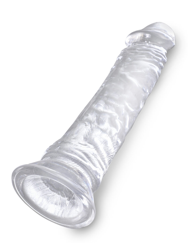 King Cock 8 Inch Cock (20,5 cm) - Clear - Afbeelding 4