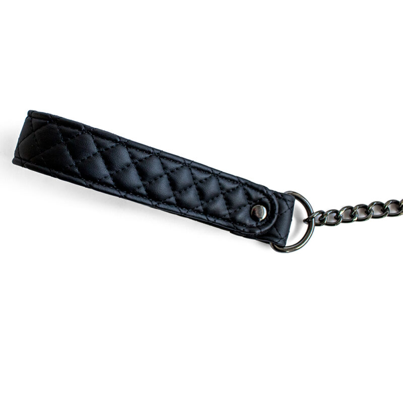 SODORRA Vegan + Neo Diamond Collar w Leash - Afbeelding 5