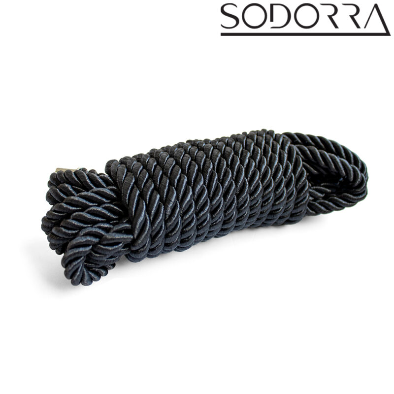 SODORRA Bondage Rope Black 5 m. - Afbeelding 6