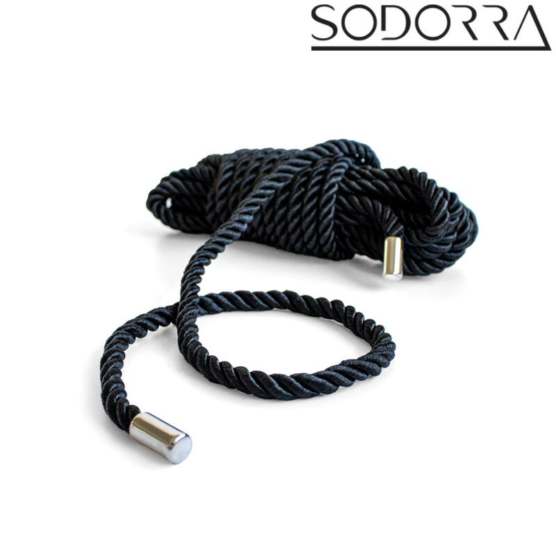 bondage rope black