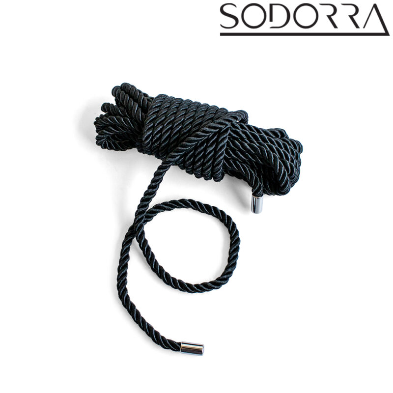 SODORRA Bondage Rope Black 10 m. - Afbeelding 6